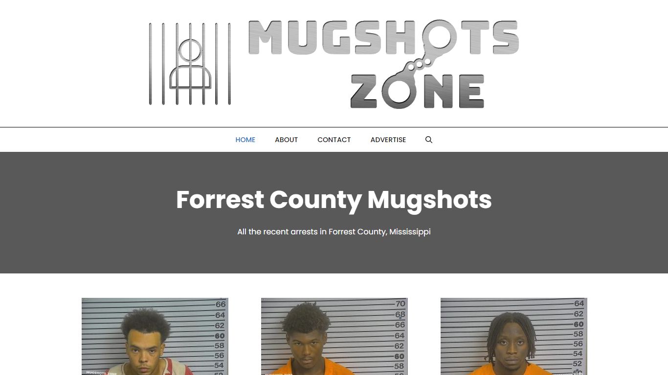 Forrest County Mugshots Zone